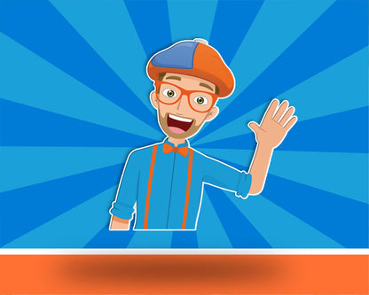 Blippi Theme Cutout BLP-03
