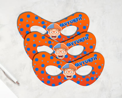 Blippi Theme Eye Mask