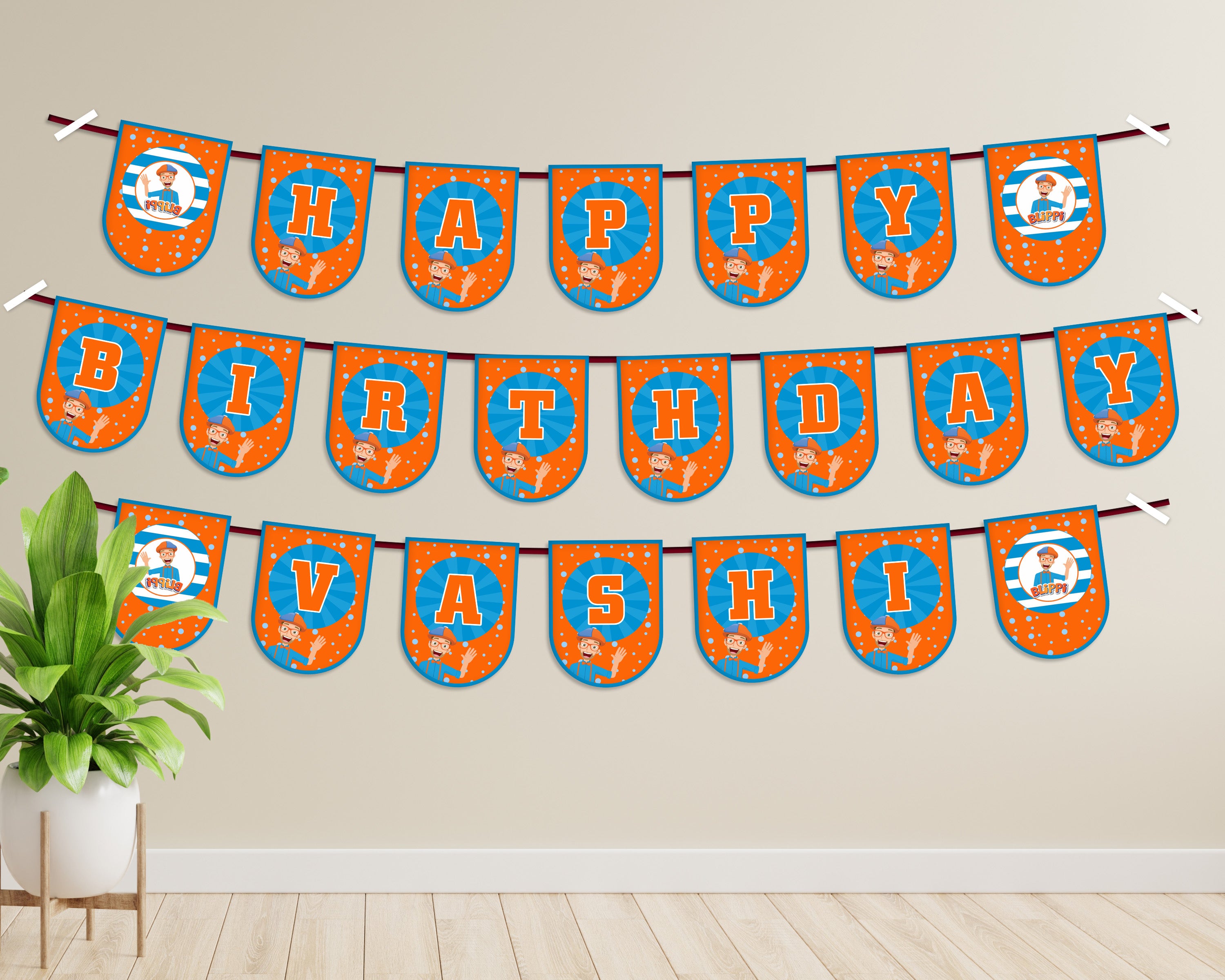 Blippi Theme Hanging