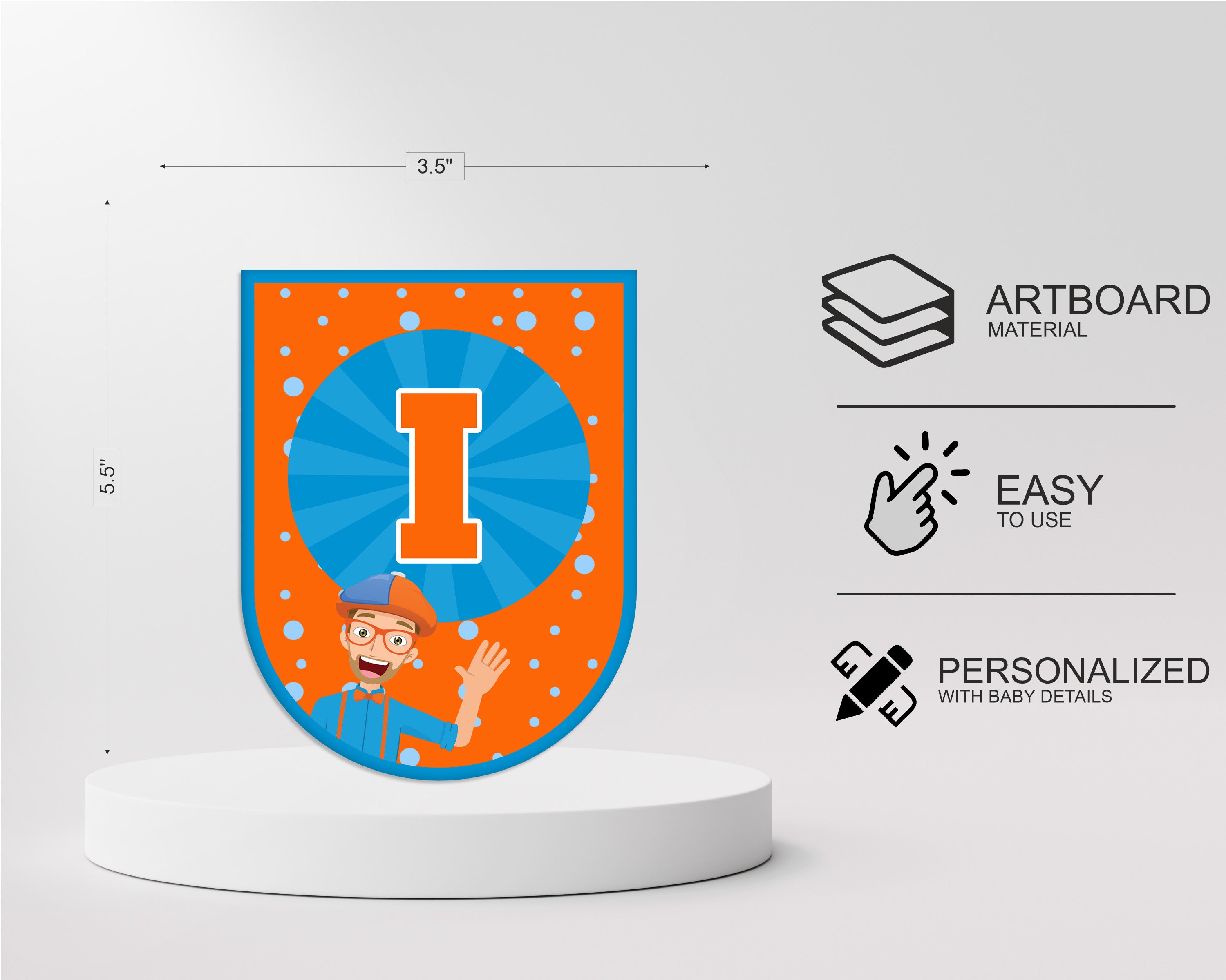 Blippi Theme Hanging