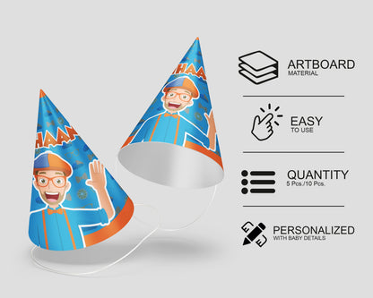 Blippi Theme Hat