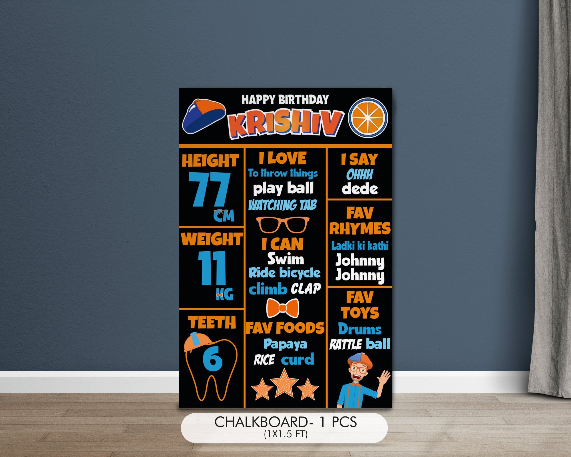 Blippi Theme Premium Combo Kit