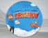 Blippi Theme Round Backdrop - image 1 of 5 | Party Supplies India