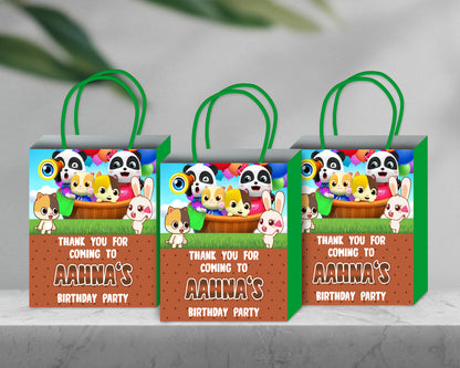 Baby Bus Theme Return Gift Bag