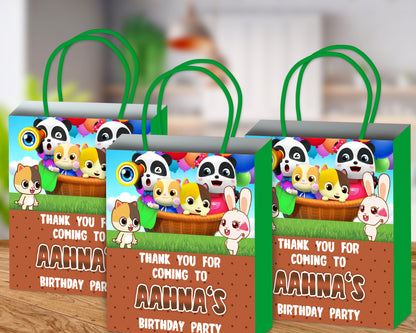 Baby Bus Theme Return Gift Bag