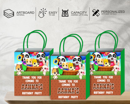 Baby Bus Theme Return Gift Bag