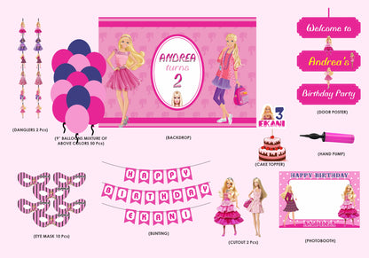 PSI Barbie Theme Exclusive Combo Kit