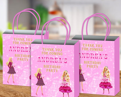 Barbie Theme Return Gift Bag