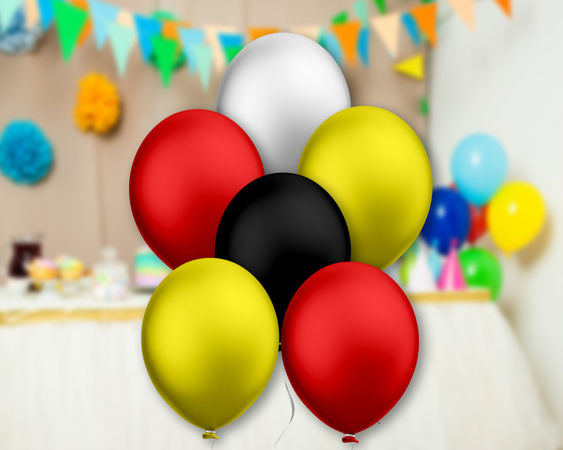 PSI Car Theme Colour 30 Pcs Balloons