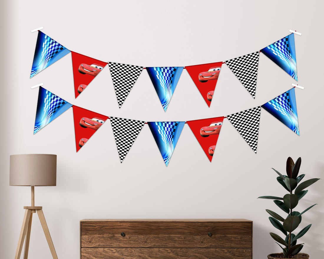 Car Theme Flag Hanging