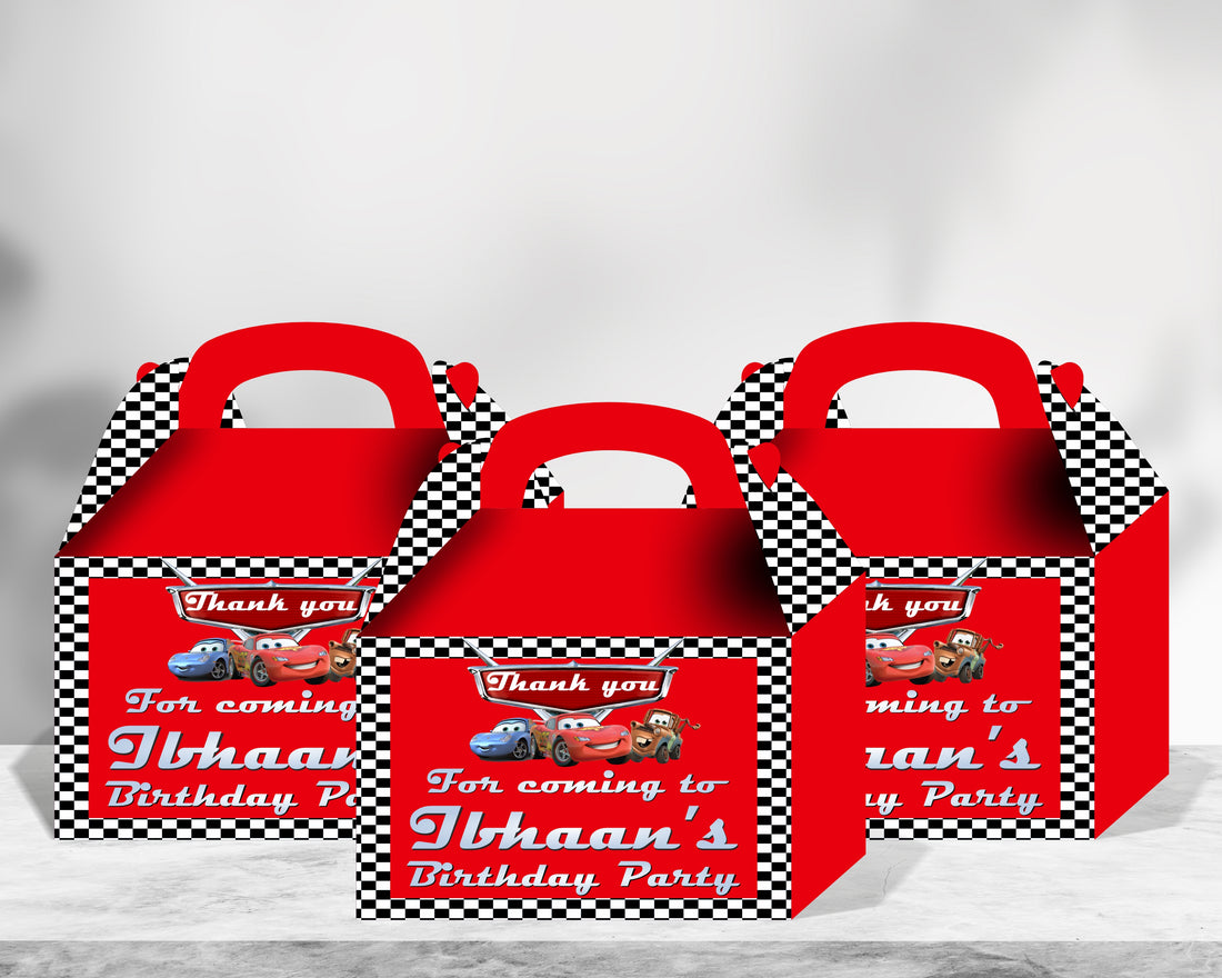 Car Theme Return GIft Goodie Boxes