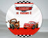 Car Theme Round Backdrop - image 1 of 5 | Party Supplies India