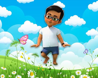 Chutti Kannamma Theme Cutout CHK-08