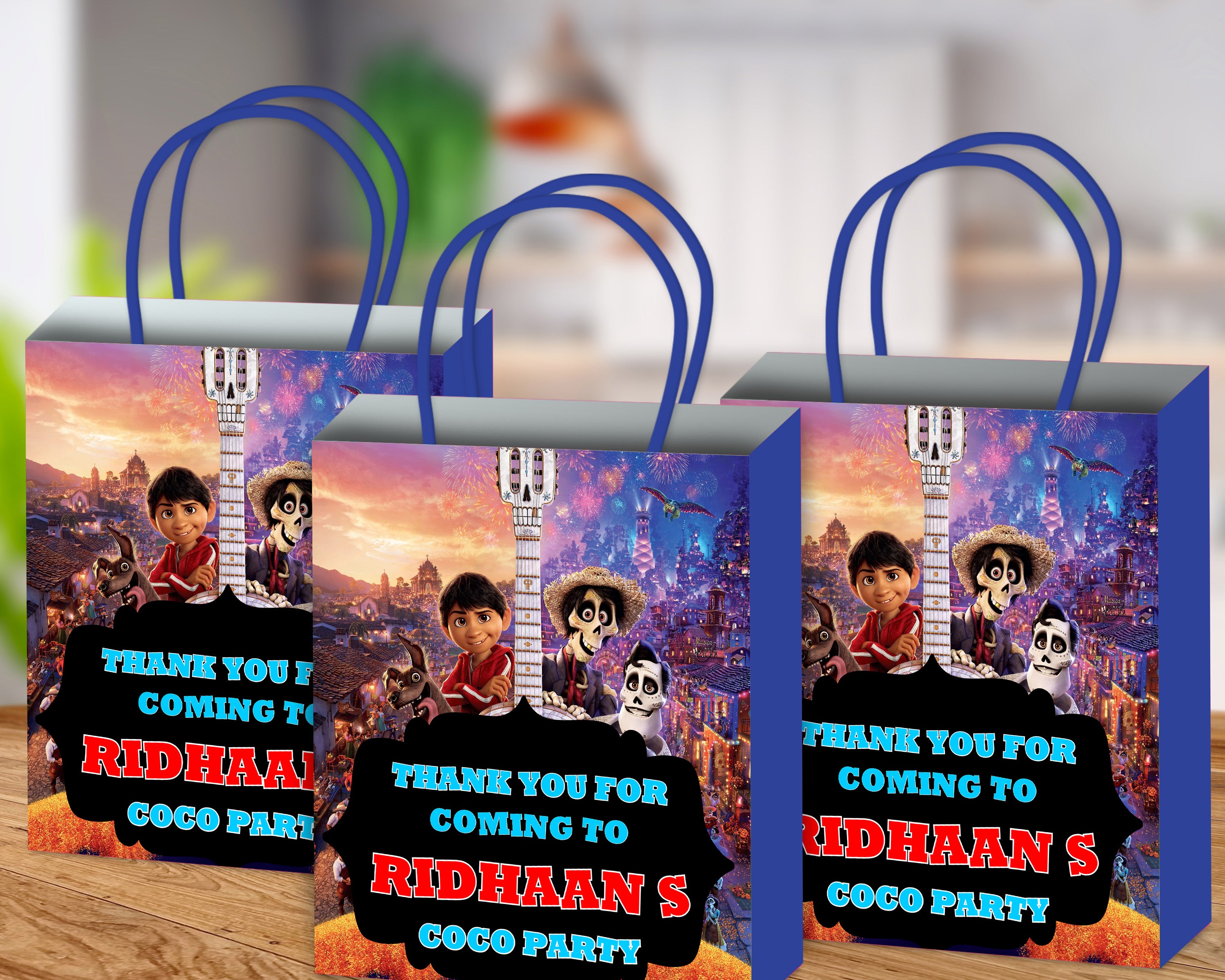 PSI Coco Theme Return Gift Bag