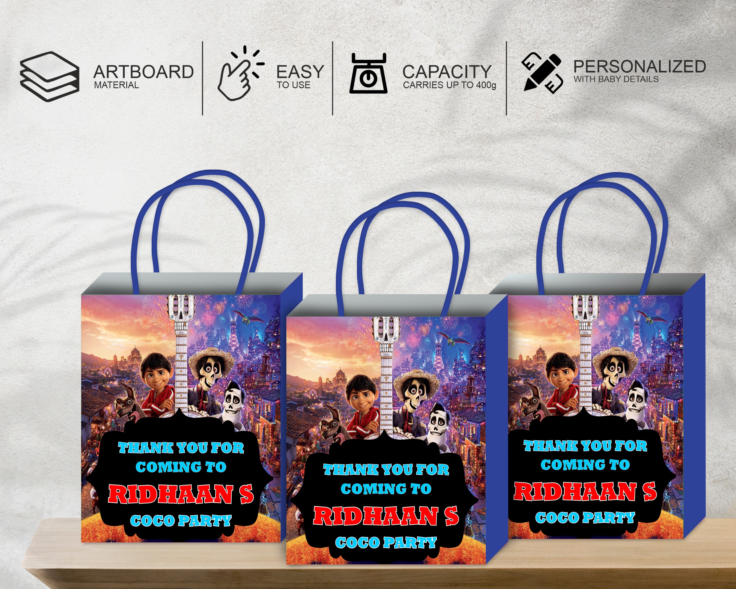 Coco Theme Return Gift Bag