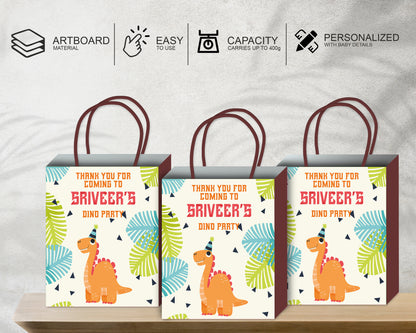 Dinosaur Theme  Return Gift Bag