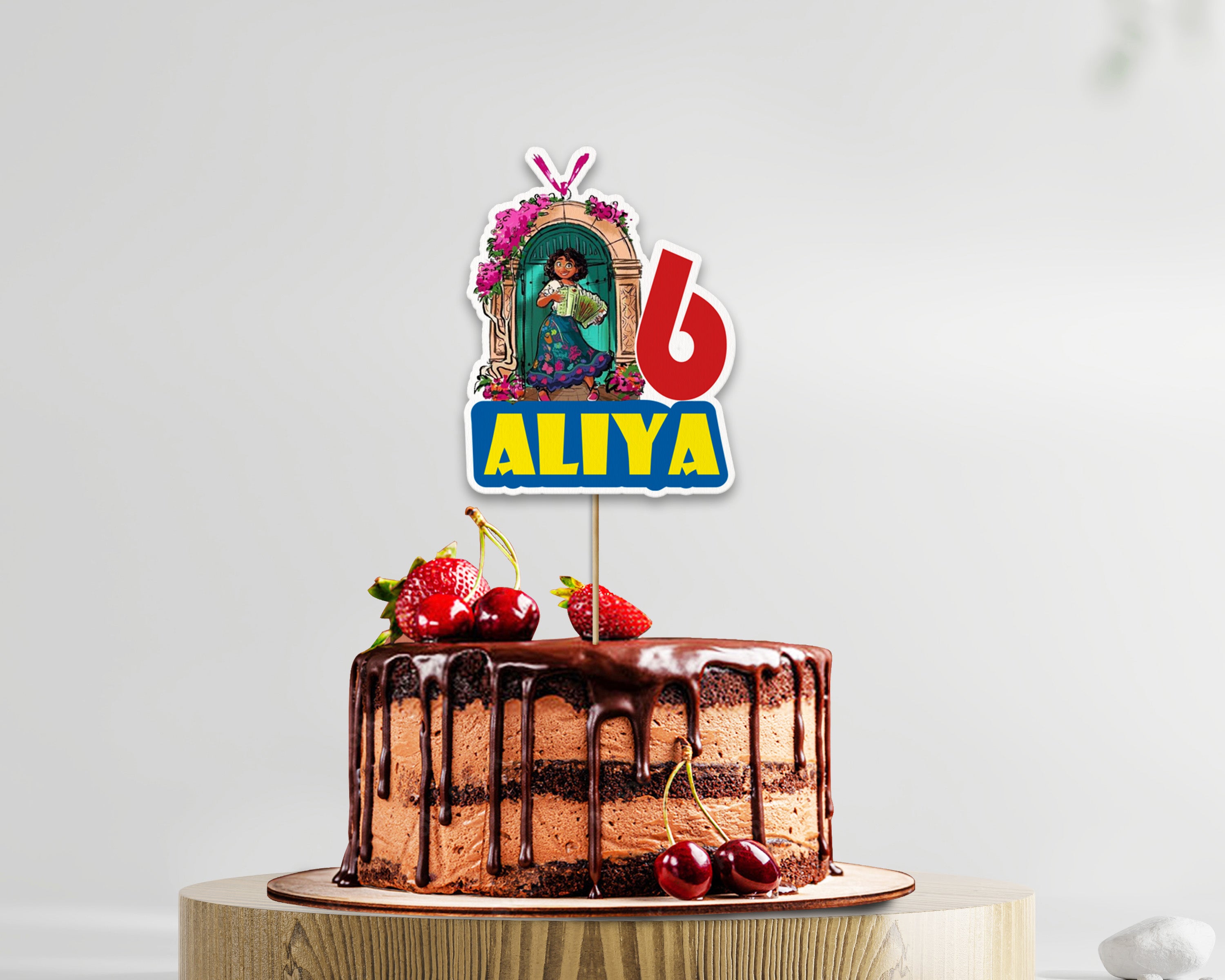 Encanto Theme Cake Topper