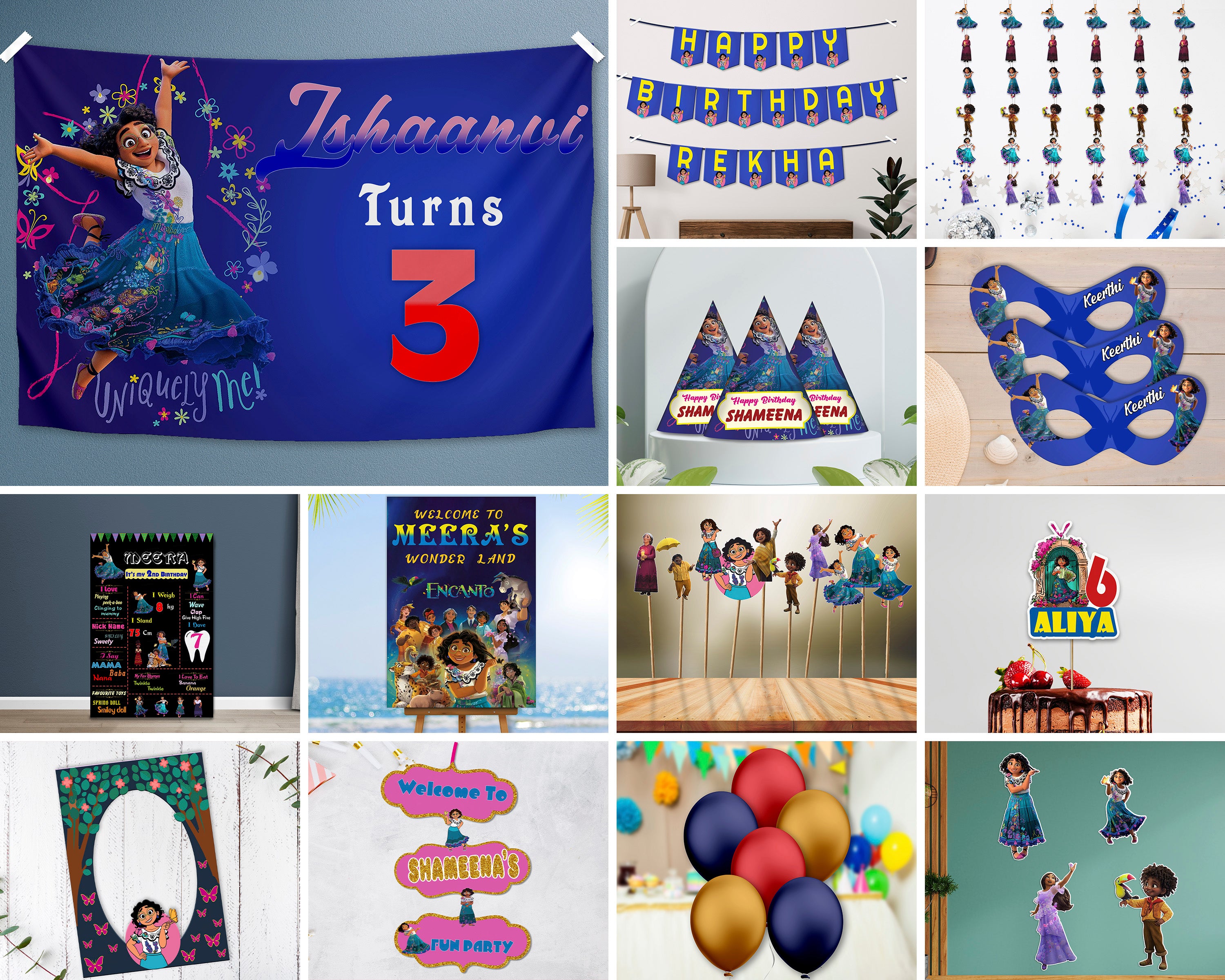 Encanto Theme Classic Combo Kit