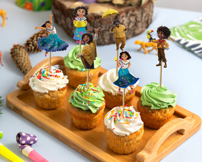 Encanto Theme Cup Cake Topper