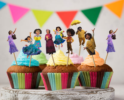 Encanto Theme Cup Cake Topper