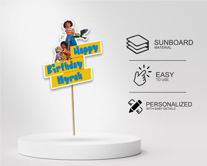 Encanto Theme  Customized Cake Topper