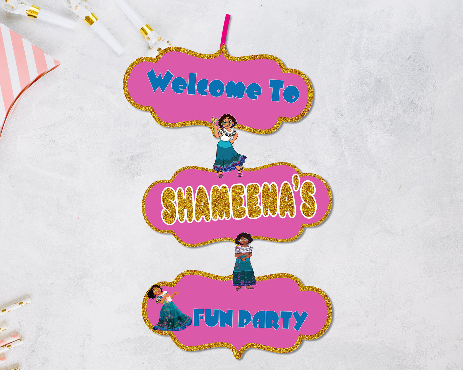 Encanto Theme Door Poster - image 2 of 3 | Party Supplies India