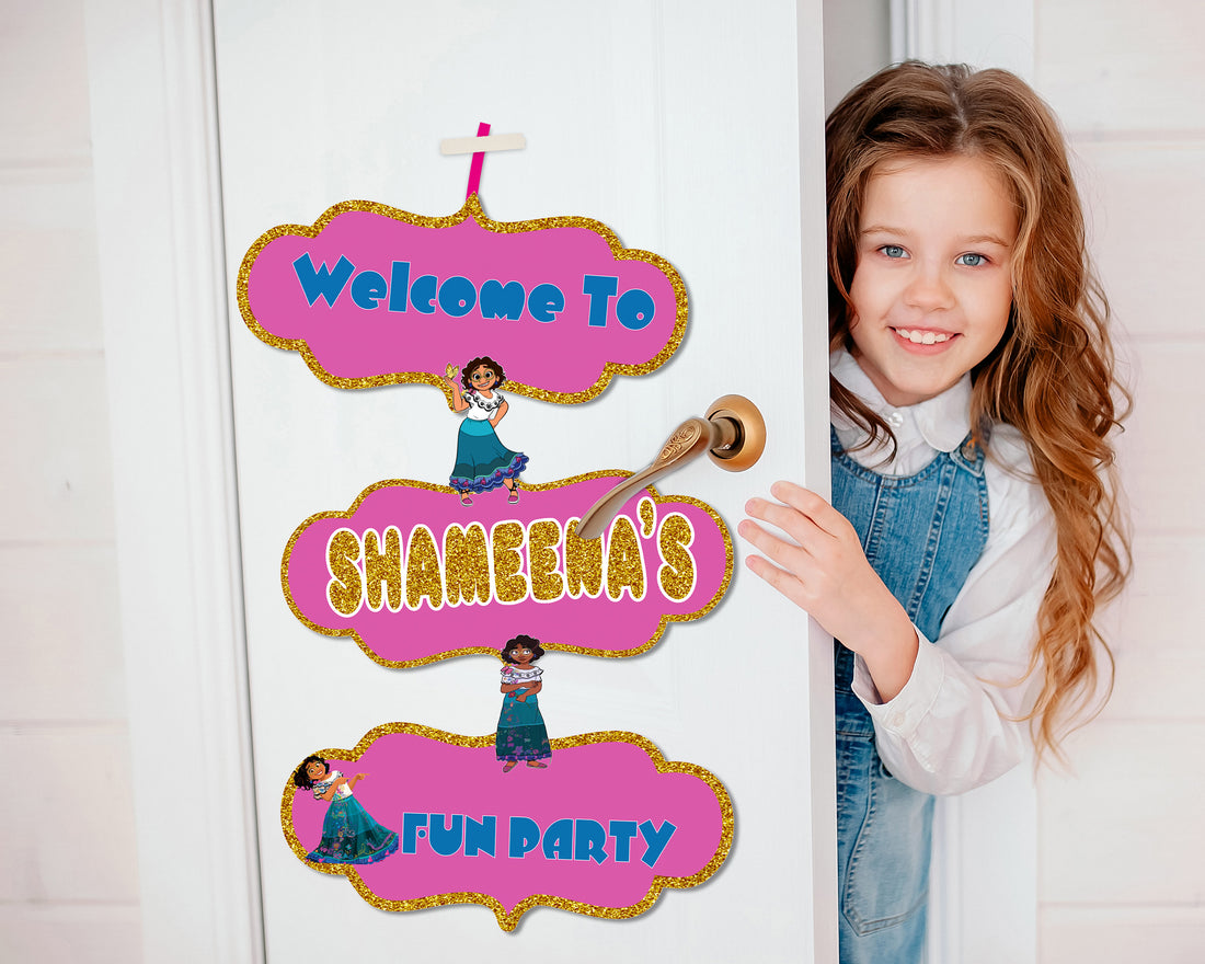 Encanto Theme Door Poster