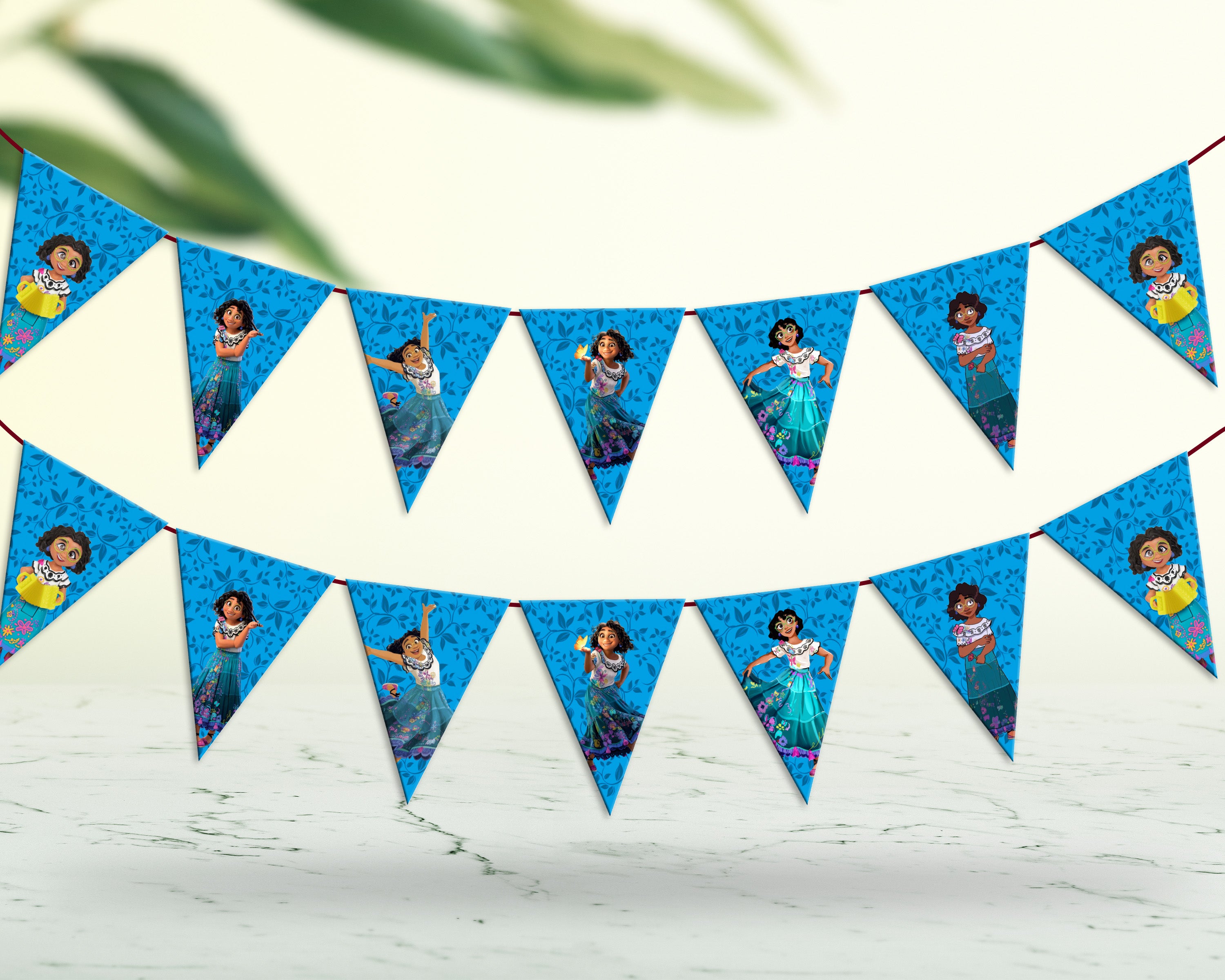 Encanto Theme Flag Bunting
