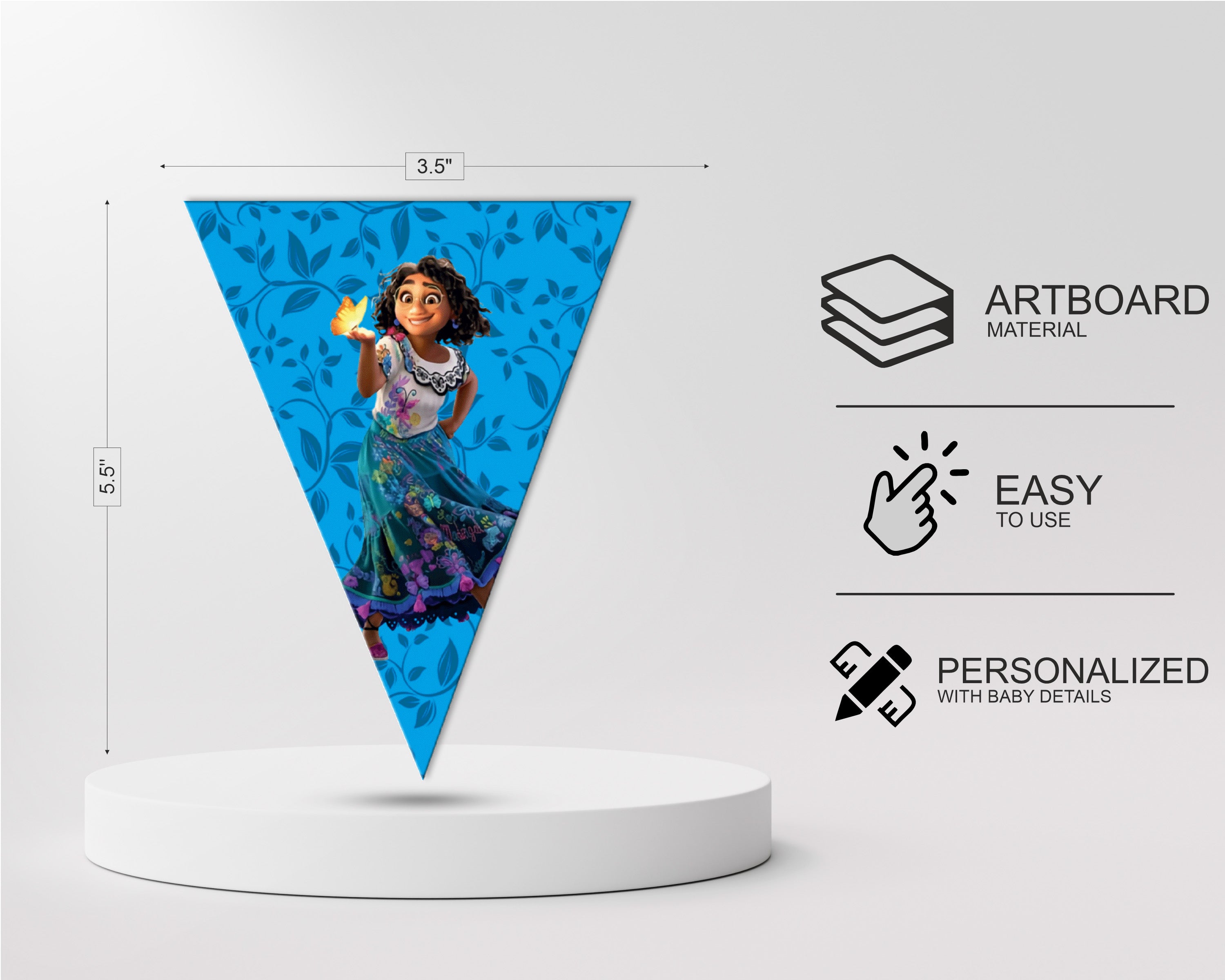 Encanto Theme Flag Bunting