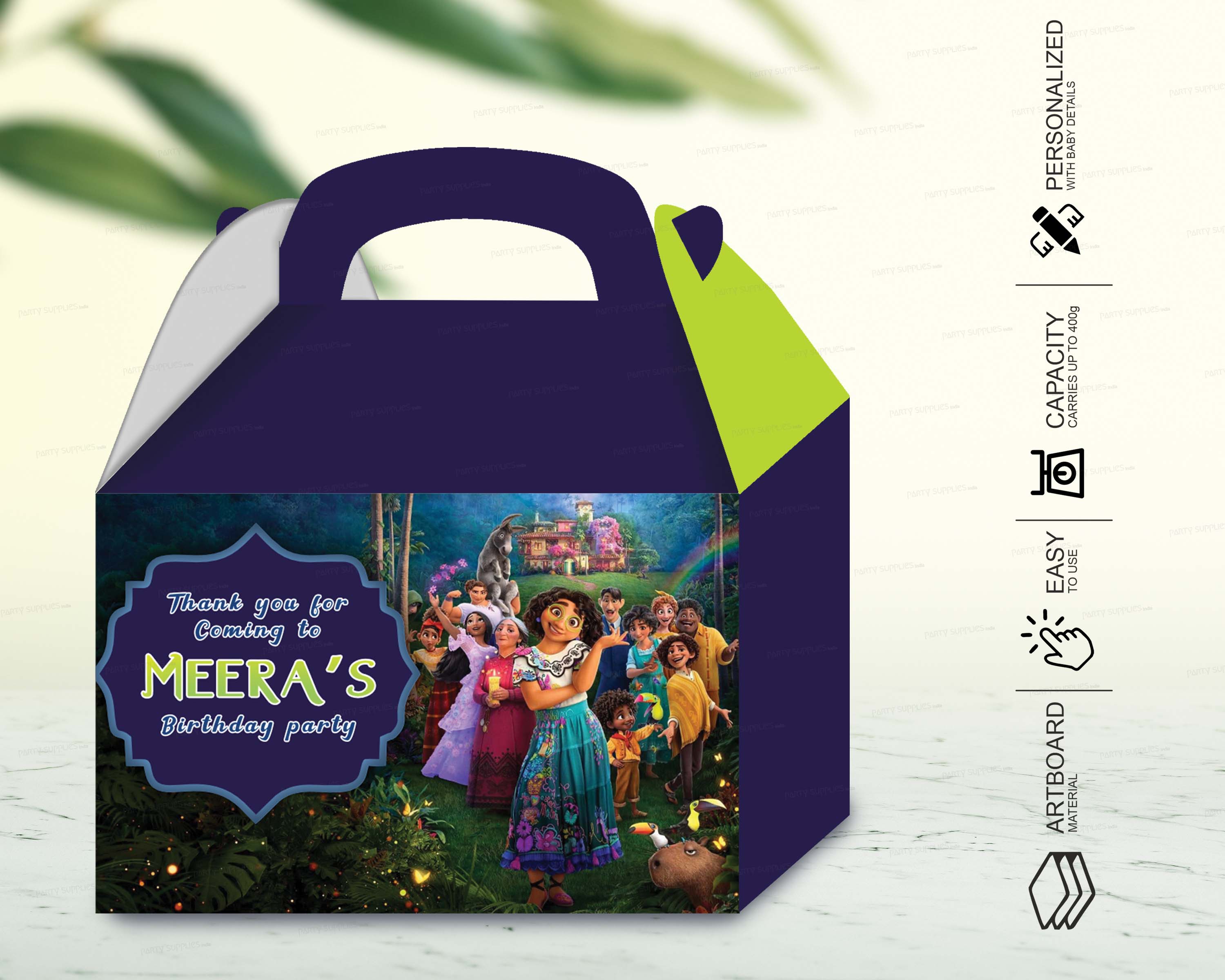 Encanto theme Goodie Return Gift Boxes