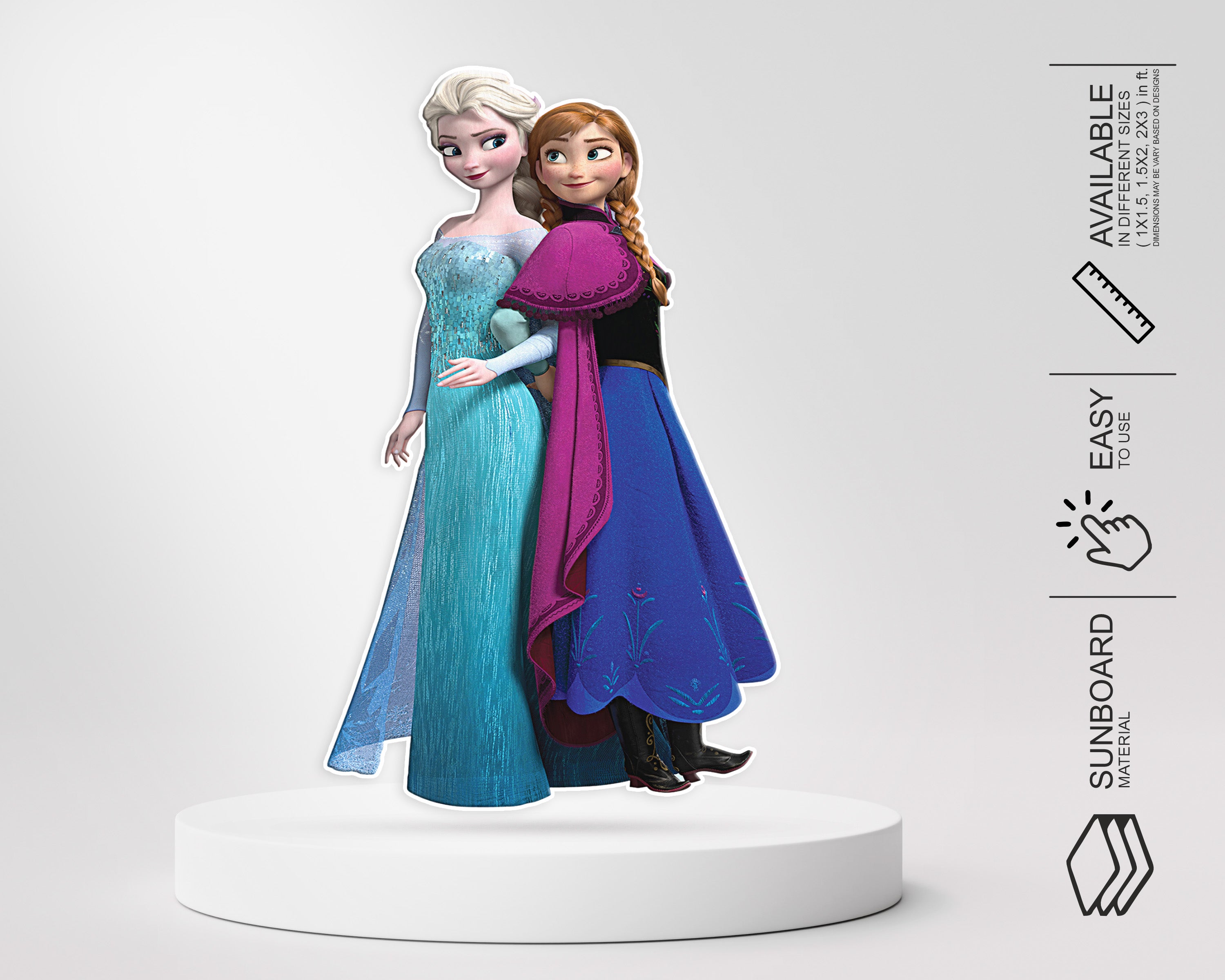 PSI Frozen Theme Cutout - 01