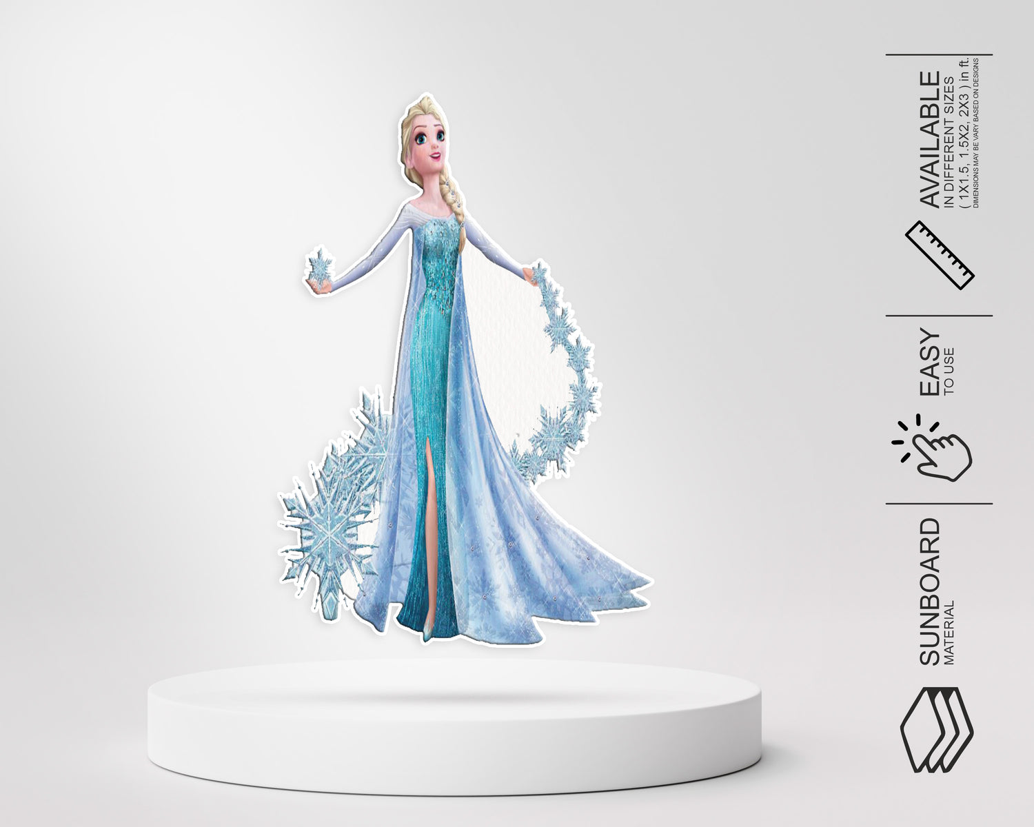 PSI Frozen Theme Cutout - 05
