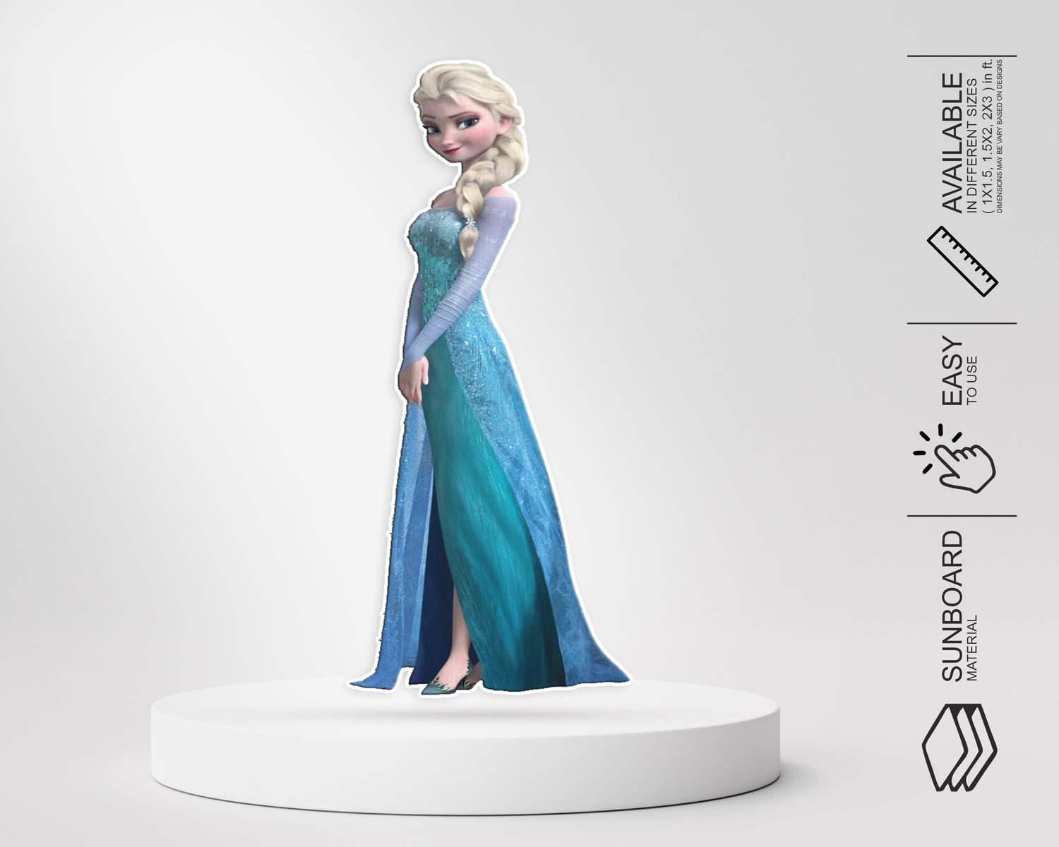 elsa dress cut out Elsa from Frozen: Free Printable Dress Shaped Box