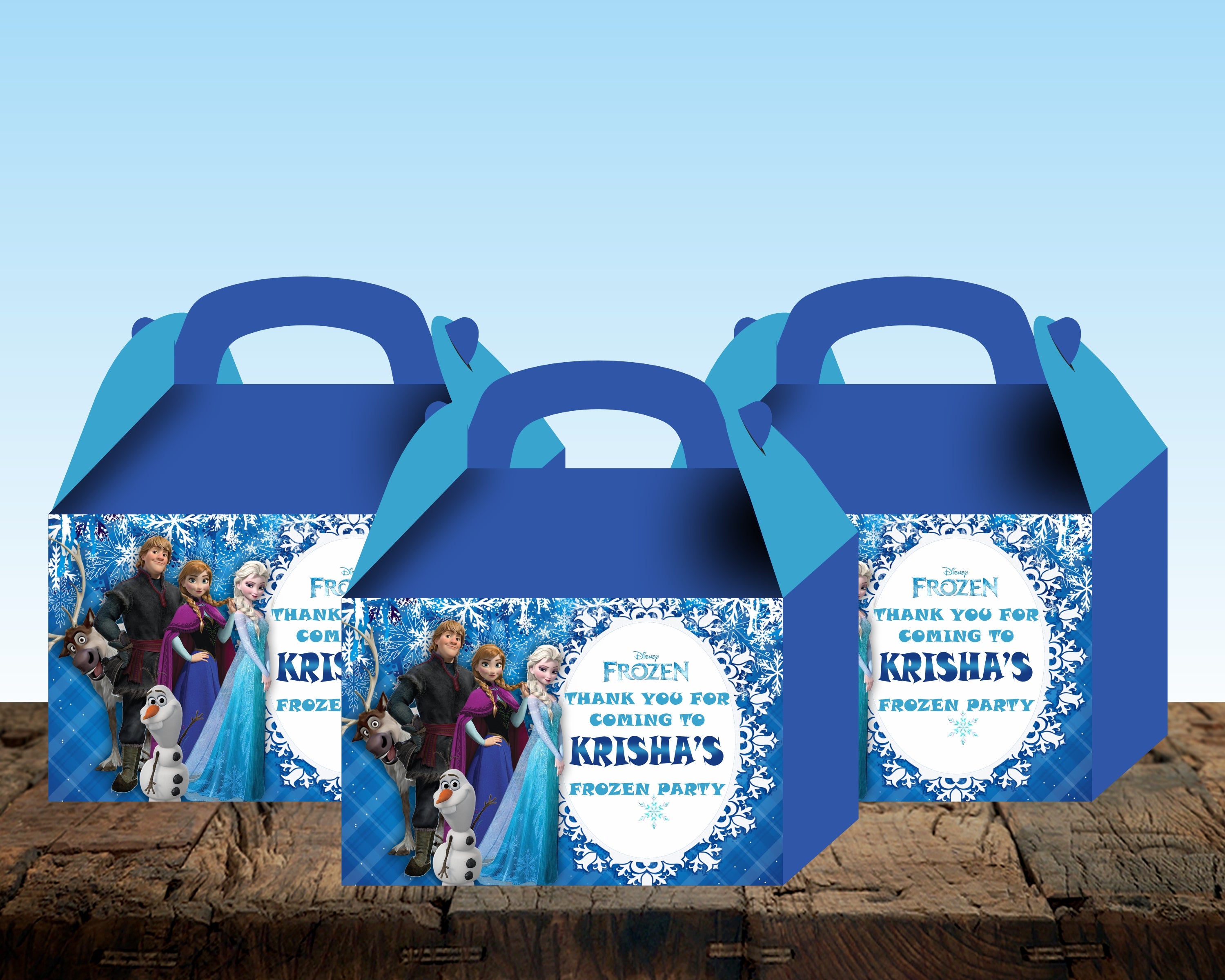 Frozen theme Goodie Return Gift Boxes