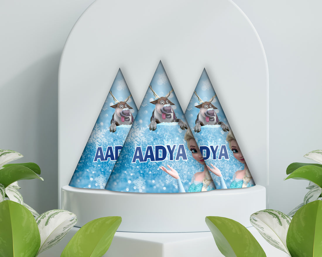 Frozen Theme Personalization Hat