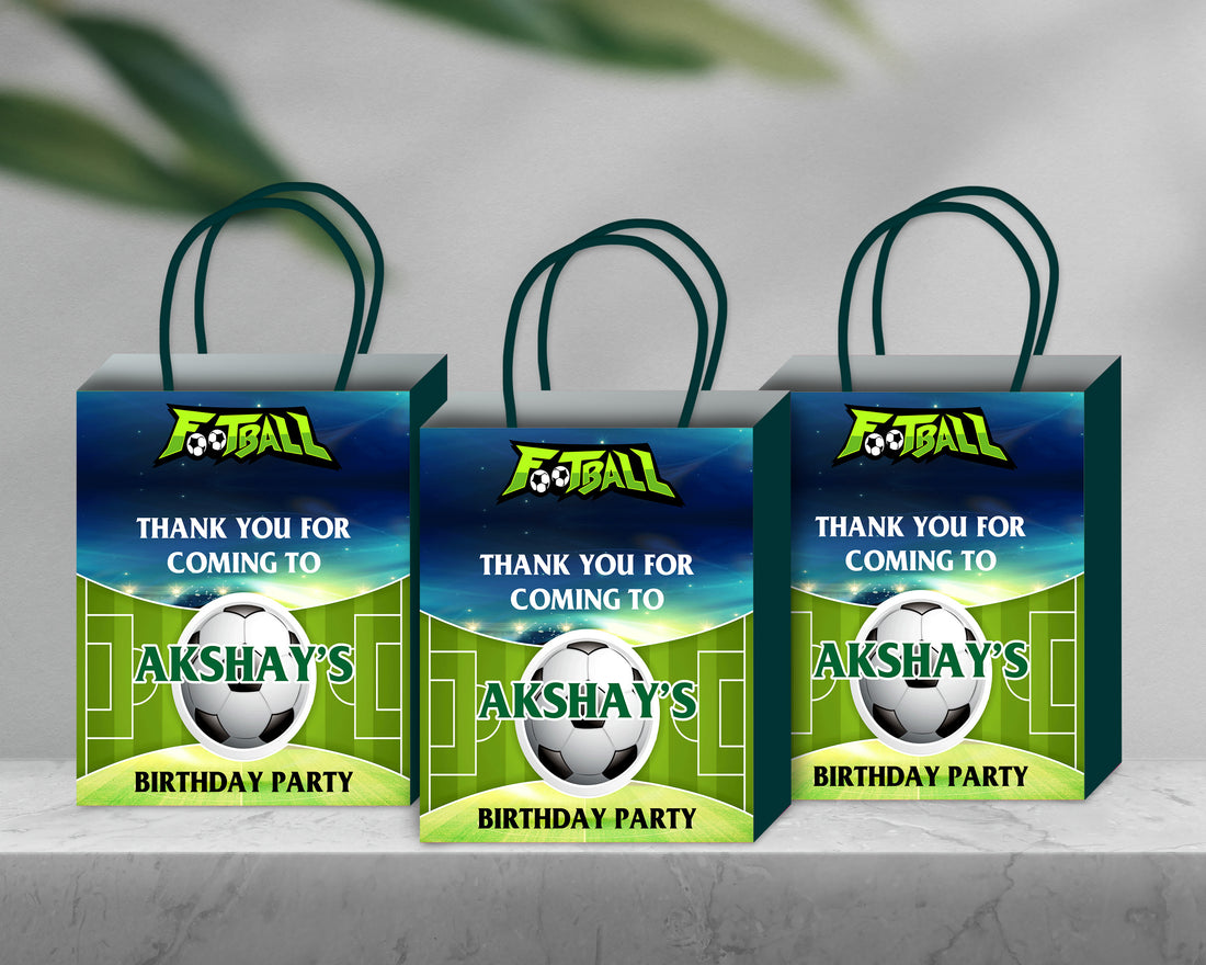 Football Theme Return Gift Bag