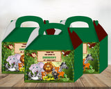 Jungle Theme Return Gift Goodie Boxes - image 1 of 6 | Party Supplies India