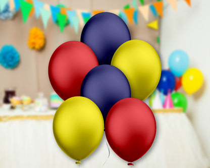 PSI Lego Theme Colour 60 Pcs Balloons