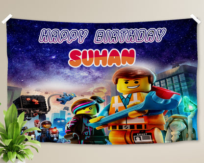 Lego Theme Customized Backdrop