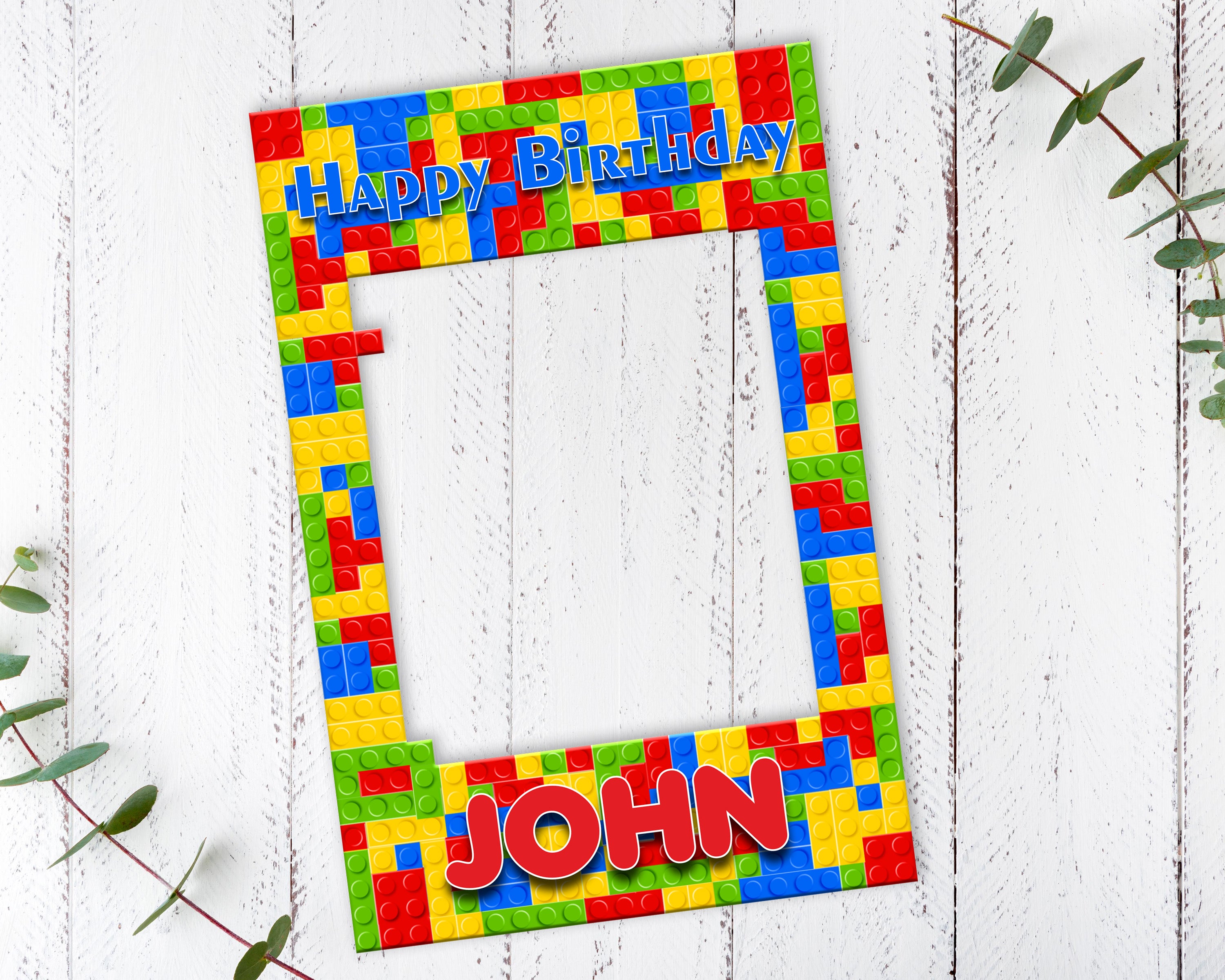 Lego Theme Customized PhotoBooth