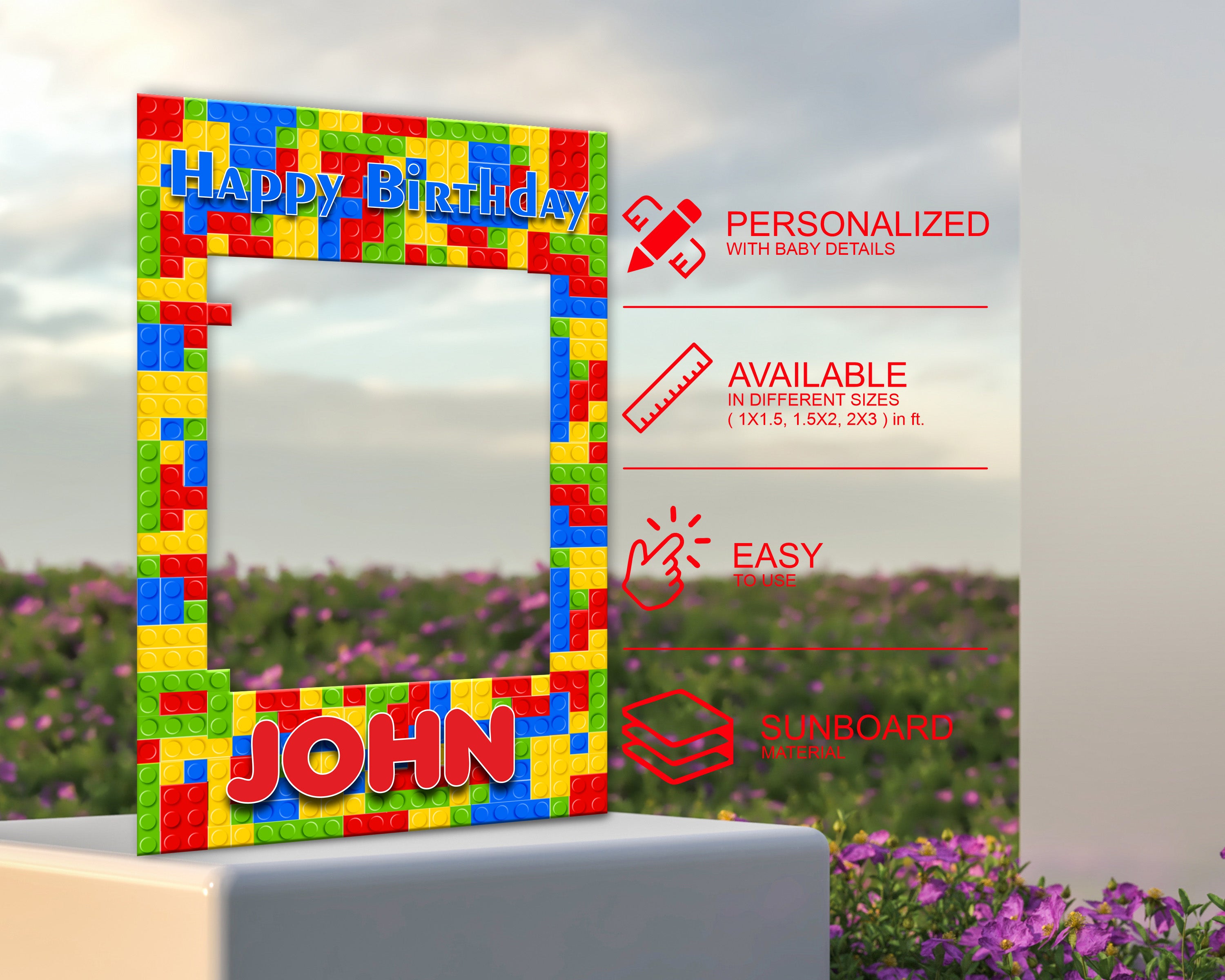 Lego Theme Customized PhotoBooth