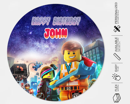 Lego Theme Customized Backdrop