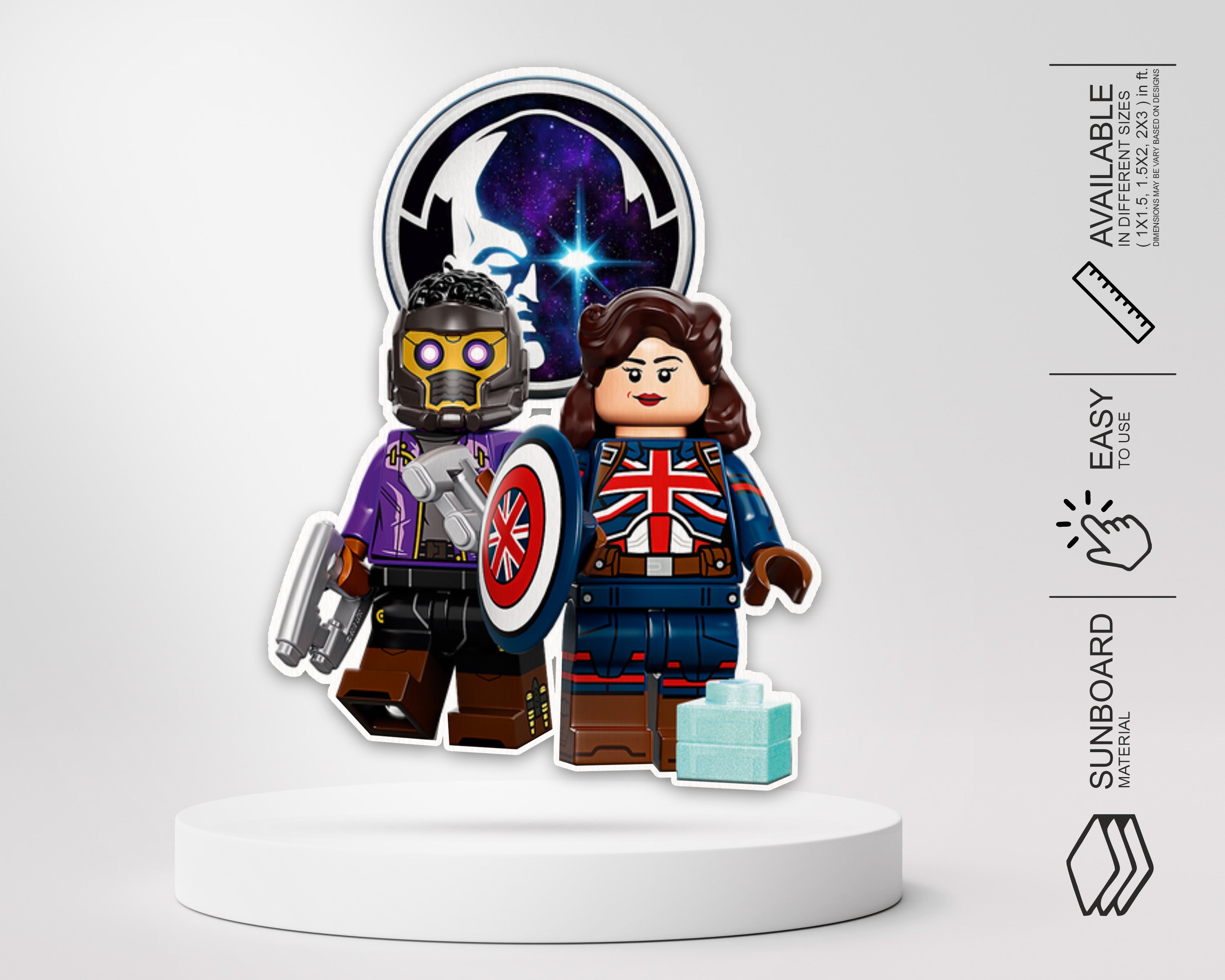 Lego Theme Cutout LGO-01