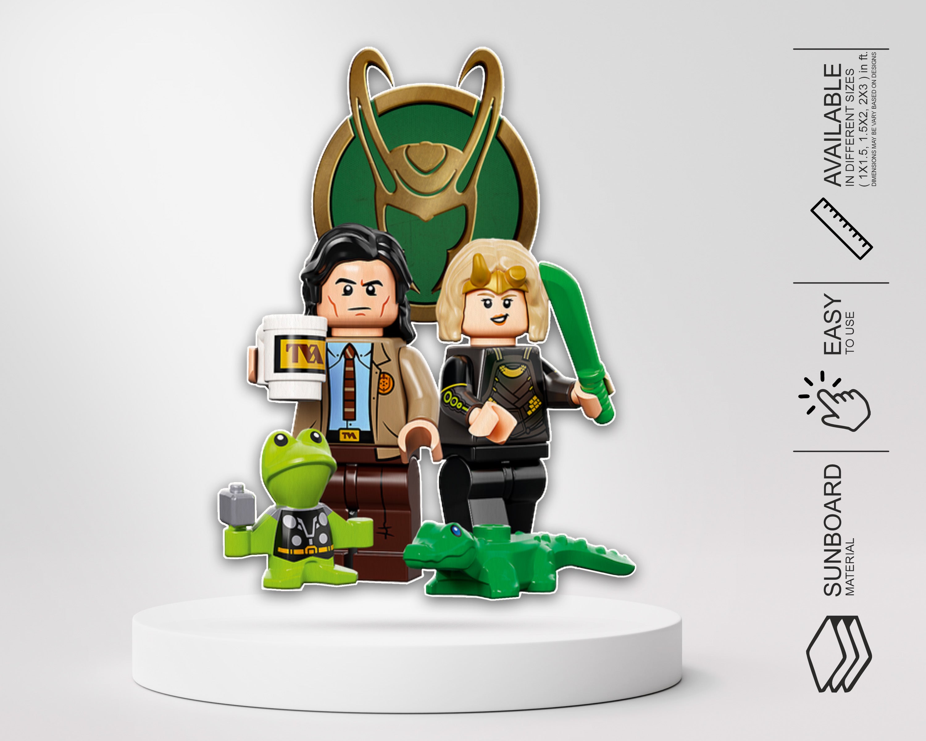 Lego Theme Cutout LGO-04