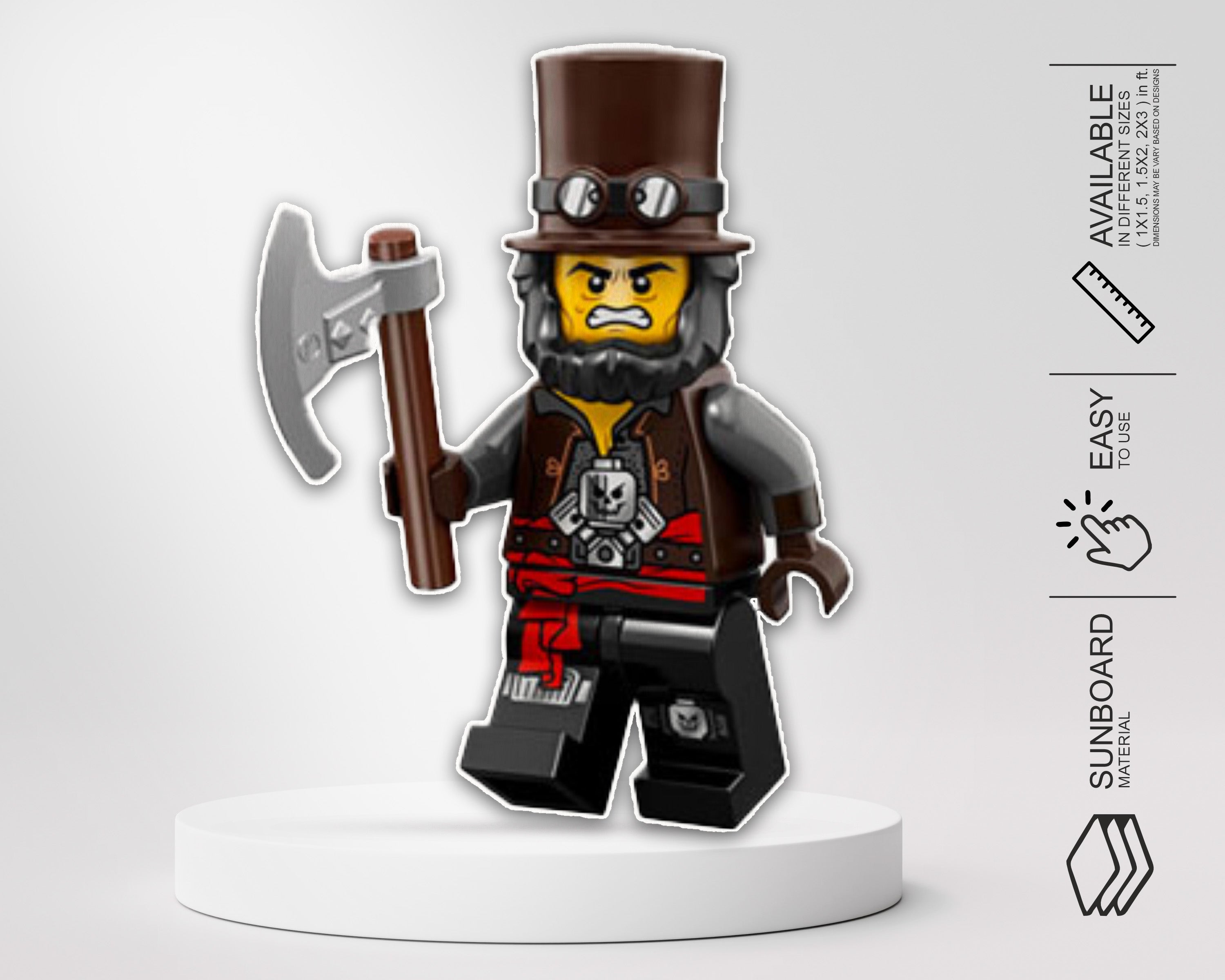 Lego Theme Cutout LGO-08