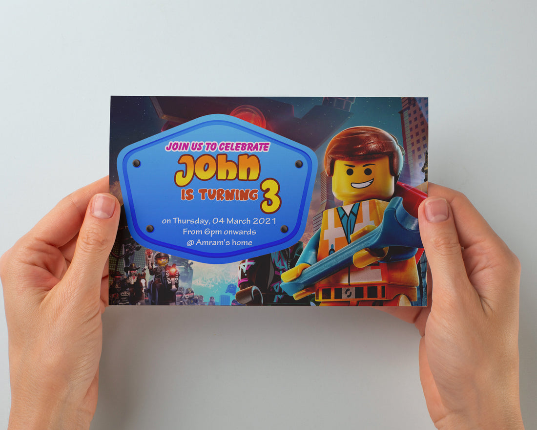 Lego Theme Invite
