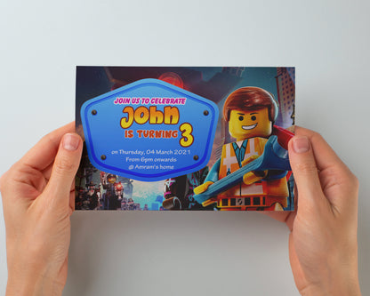 Lego Theme Invite