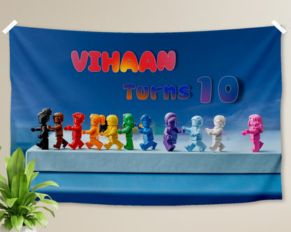 Lego Theme  Personalized Backdrop