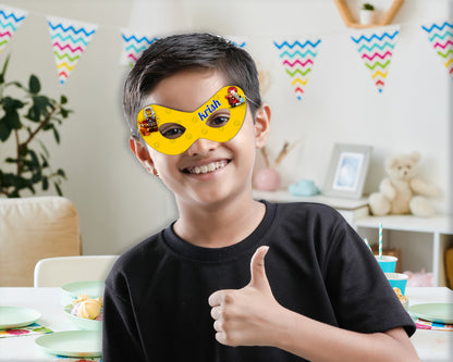 Lego Theme  Personalized Eye Mask