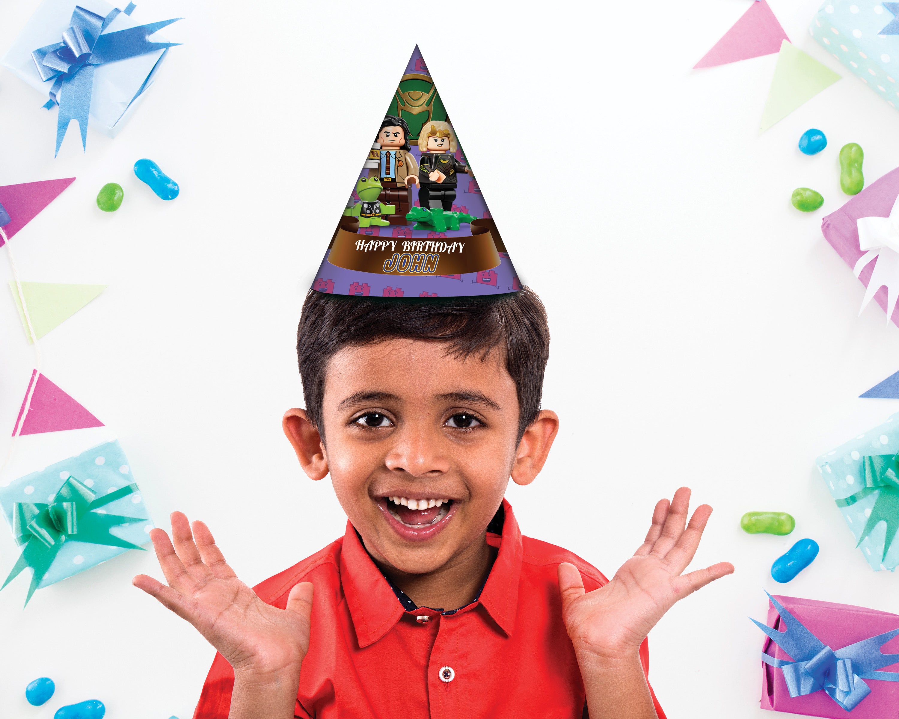 Lego Theme Personalized Hat